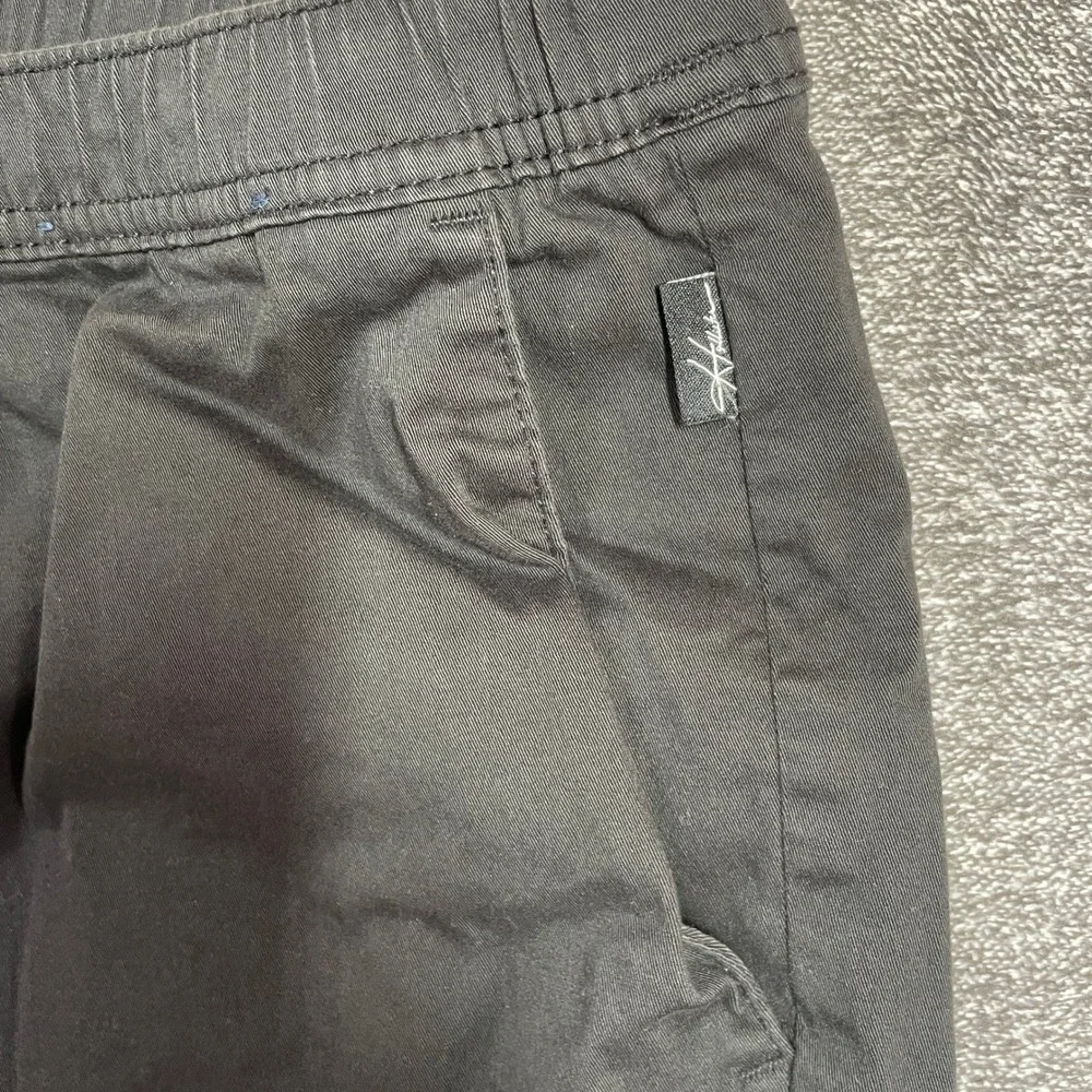 Hollister Advanced Stretch Joggers Mens Large Black Drawstring Tapered Pants